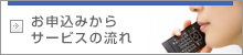 お申し込みからサービスの流れ